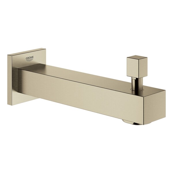 Grohe Eurocube Diverter Tub Spout, Brushed Nickel 13307EN0 - main